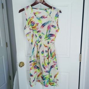 NWOT - Sleeveless Summer Floral Dress